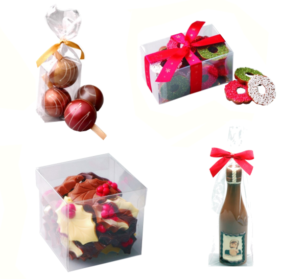 galerij Oppervlakkig zelf Kerstchocolade geschenken | Kerst chocolade gifts